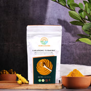 Premium Lakadong Turmeric Powder (4 oz) – High Curcumin, 100% Pure, Naturally Grown, Potent & Aromatic