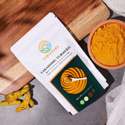 Premium Lakadong Turmeric Powder (4 oz) – High Curcumin, 100% Pure, Naturally Grown, Potent & Aromatic
