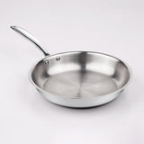 Stainless Steel Sauté Pan (Large) – Heavy-Duty, Even Heat Performance, PFAS-Free, Induction Compatible